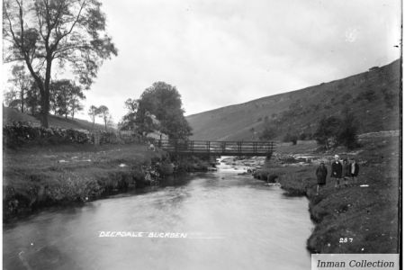 LD-6-287 Footbridge nr Deepdale with 4 children.jpg