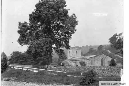 H-9-00 Hubberholme church from across river (summer).jpg