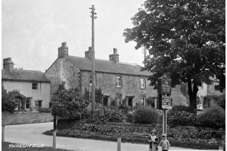 T-4-294 Centre of Threshfield with 2 children.jpg